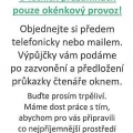 Letní okénkový provoz