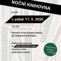 Pozvánka Noční knihovna