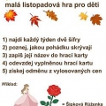 Malá hra Obrázková šifra