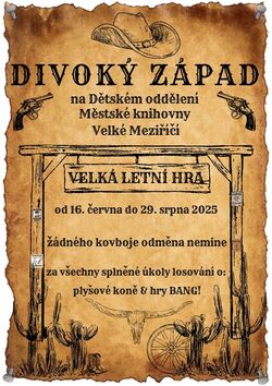 Letní hra_Divoký_západ