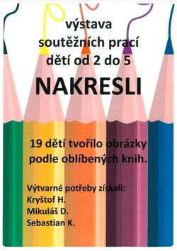Výstavka soutěžních_prací_Nakresli