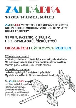 Zahrádka