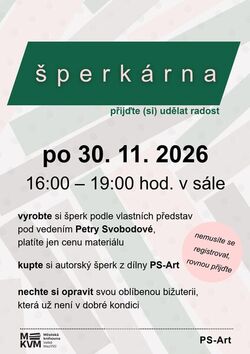 &Scaron;perk&aacute;rna 2026